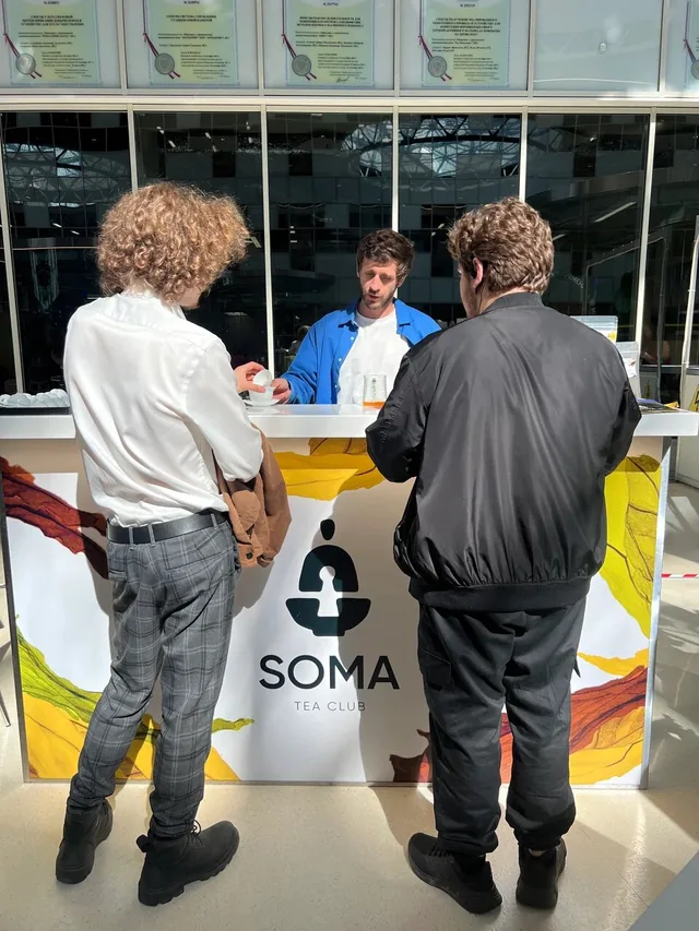 Чайный бар SOMA на Tech Week в Технопарке «Сколково»